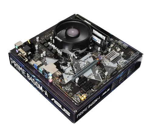 AMD Ryzen 5 3600 - ASUS B350M-A II - Corsair Vengeance 16GB DDR4 RAM 3600MHz
