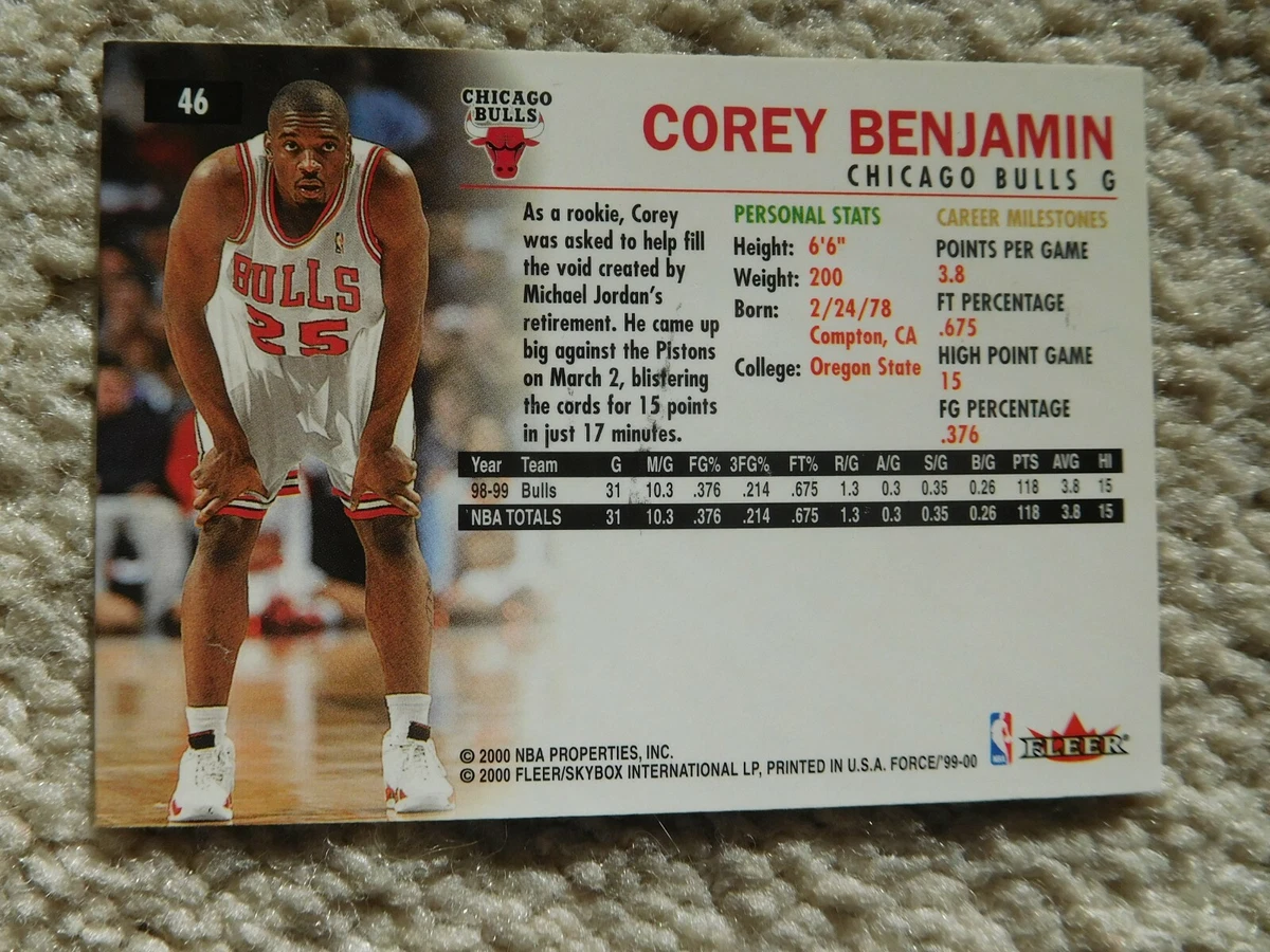 Corey benjamin hotsell michael jordan