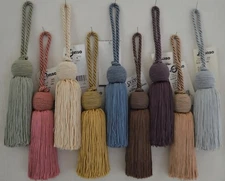Tassel -#419 - 6" tassel w/ 3.5" loop - 9 colors to choose - Set of 2!!!