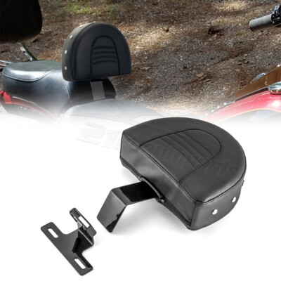 For Harley Heritage Softail Classic FLSTC Fatboy 93-06 Driver Backrest EZ ON/OFF