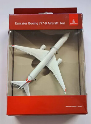 EMIRATES B777X DIECAST SPIELZEUG MODELL RT9905 - VERPACKUNGSSCHADEN