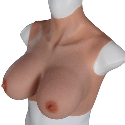 Silicone Breast Forms Fake Boobs Skin Texture Crossdresser Transgender Cosplay - Picture 9 of 16