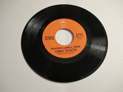 Tammy Wynette: Another Lonely Song / The Only Time I'm Really Me / 45 Rpm 1973
