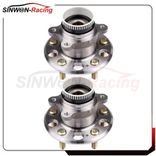 For Hyundai Sonata Tucson Kia Optima Sportage FWD Rear Wheel Bearing w/ABS 2pcs