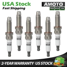 12120037244 ZGR6STE2 6Pcs Spark Plugs For BMW E60 E90 E92 E93 135i 335i 535i  