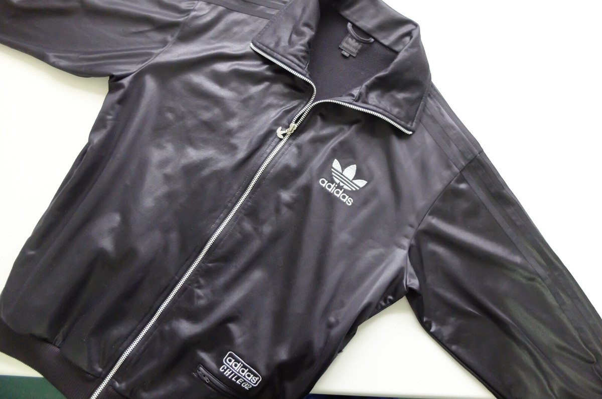 adidasoriginals　chile62 限定　M Rare Adidas Chile 62' Tracksuit jacket M Black trefoil