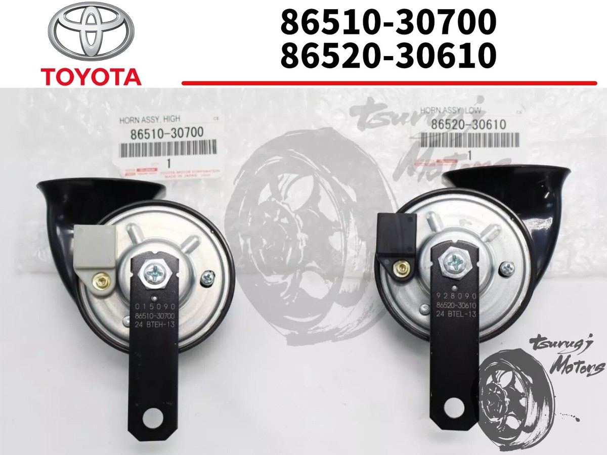 Toyota 600HL LS600 Lexus Horn High Low Set OEM Genuine 86510-30700