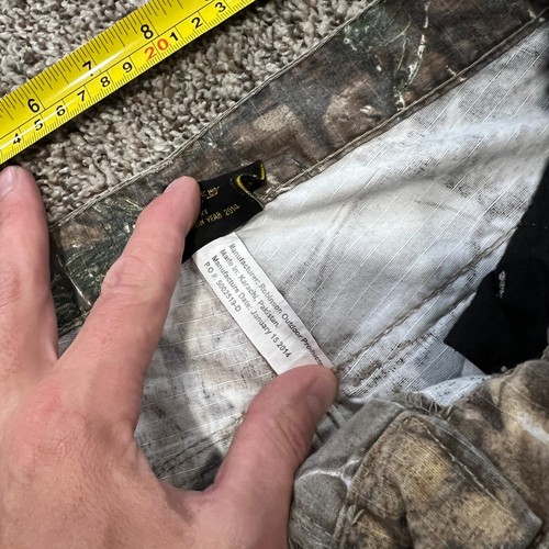 Realtree Scent Blocker Youth M Camo Hunting Pants Adjustable Waist Camouflage S3 - Picture 5 of 10