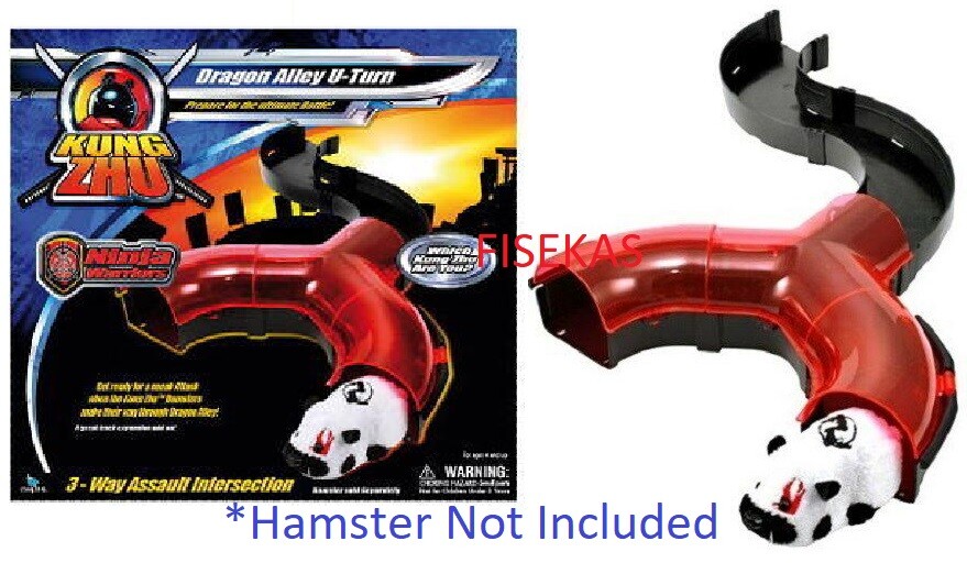 Kung Zhu Ninja Warriors Dragon Alley U-Turn Set 3-Way Assault (No