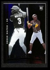 2021 Panini Chronicles Black Jorge Mateo Rookie San Diego Padres #14