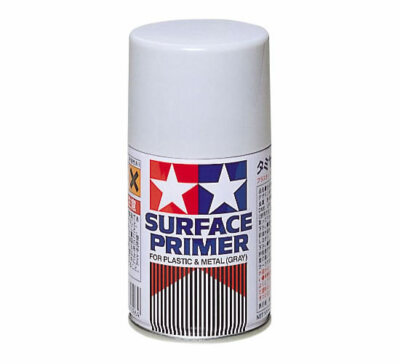 Tamiya 87026 Spraydose Surface Grundierung für Kunststoff & Metall Gray (100ml)