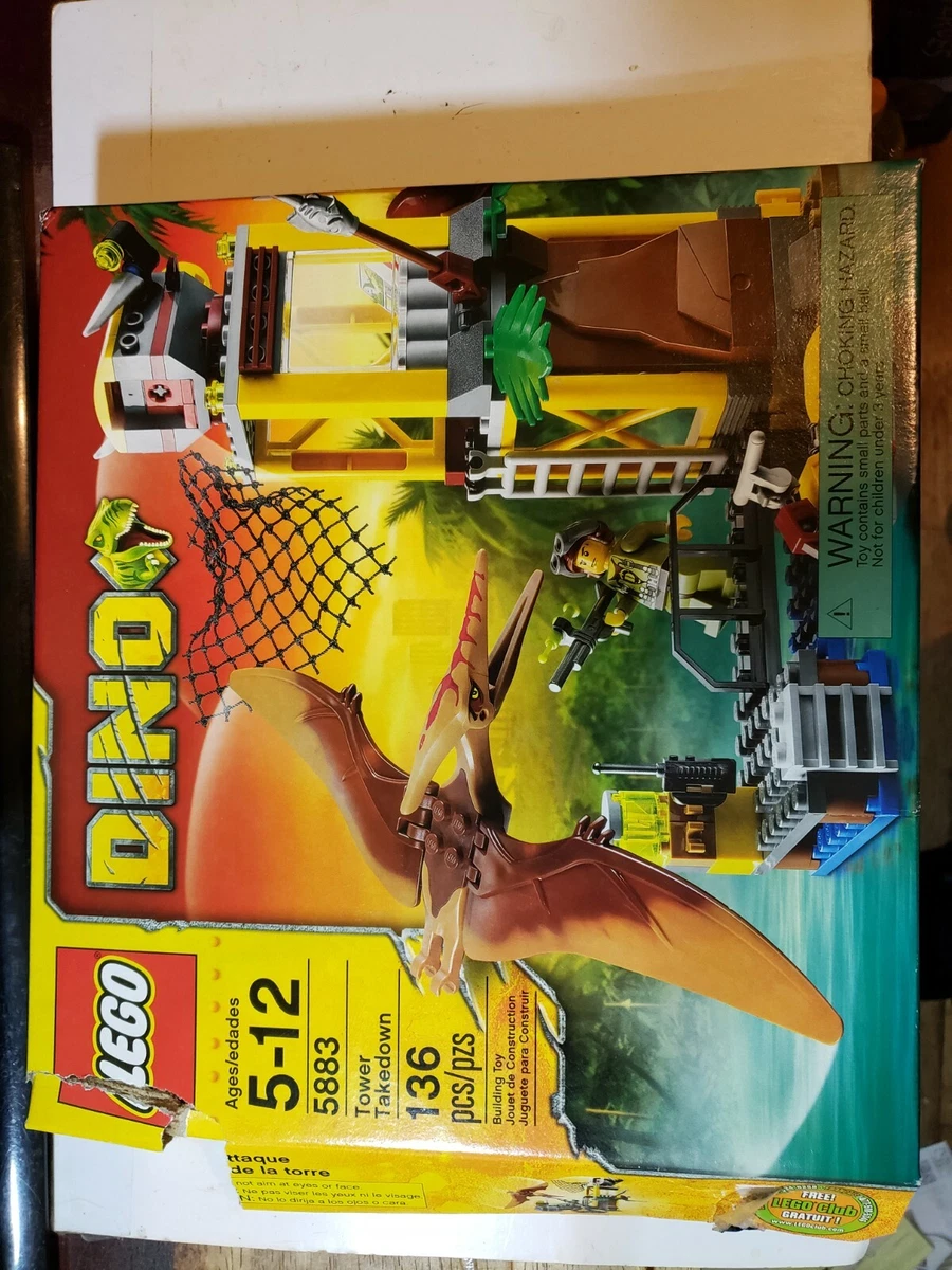 Lego Dino 5883 Tower Takedown Building Toy eBay