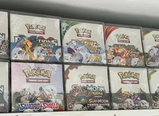 Pokemon Booster Box Plastic Protective Protector Case All Modern Sets