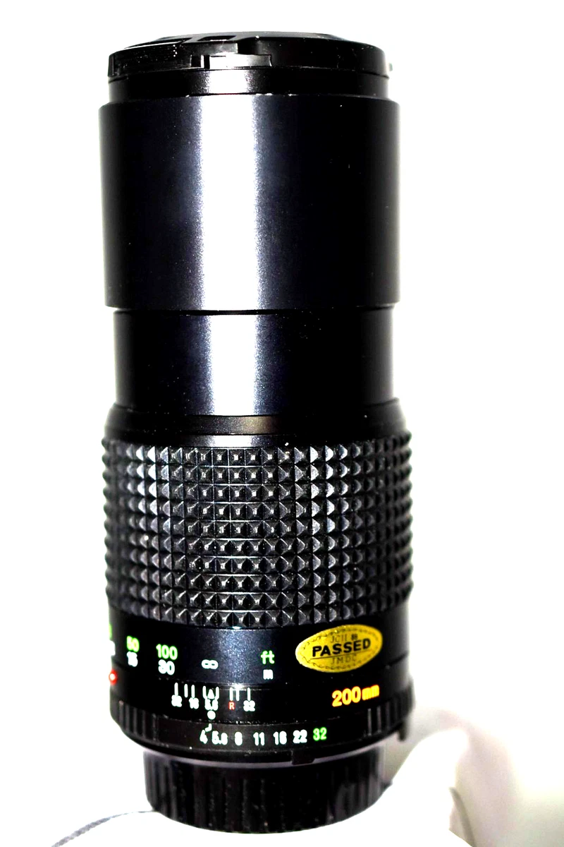Minolta f/4 200mm Focal Camera Lenses for sale | eBay