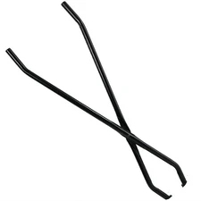 Lightweight 40-Inch Log Grabber Tongs - Perfect for Fireplaces & Fire Pits