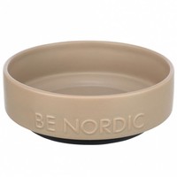 Trixie BE Nordic Keramiknapf FüR Hunde - Taupe/0,5L