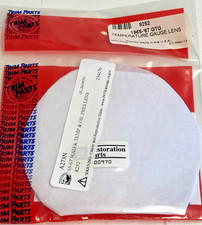 1965 - 1967 Pontiac Gto Lemans Tempest Water Temp Oil Pressure Gauge Lens