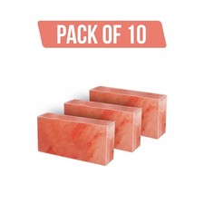 Himalayan Salt Bricks 8 4 2 Pack of 10 for Spa, Sauna  Home D cor  Affordable