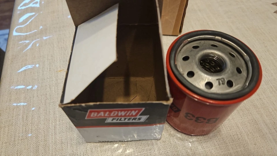 Nuevos filtros Baldwin B33 lubricante de flujo completo de alta resistencia giratorio Foto 2 de 2