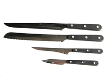 Henckels Eversharp Knife Set Lot  - Carver, Slicer, Utility Blade, Paring knives