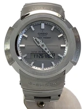 CASIO Solar Watch G SHOCK Digital Analog Stainless SLV SLV