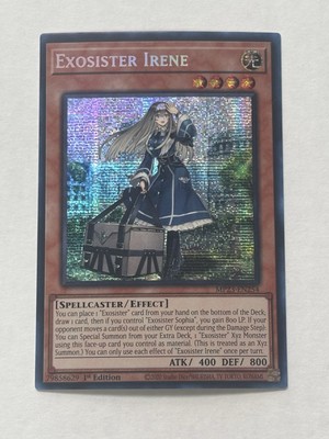 Yugioh Exosister Irene MP23-EN254 Prismatic Secret Rare 1st Ed NM