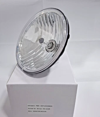 Klarglas Scheinwerfer 7 Zoll SIRIUS NS-2226, mit H4, ohne Standlicht