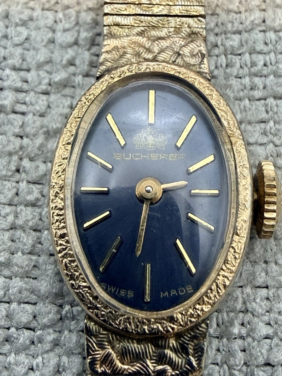 Vtg Wadsworth Womens Watch 24mm Cream Dial Bracelet Manual Wind NOT RUNNING Chronos & Kairos Watches | Vintage 1990s Victoria Rhein. A  main image 2