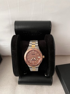 Trump First Lady Fight Fight Fight Watch, #82/500, Peach Pearl /Rose Gold,NIB