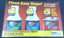 New POR-15 40909 Stop Rust Kit, Non-Porous Coating Seals/ Protects- Gloss Black