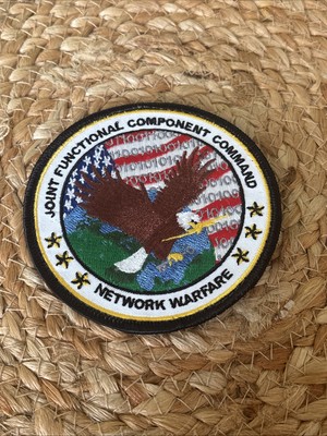 Joint Functional Component Command Network Warfare patch 4  Rare Morale Velkro