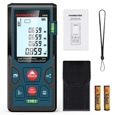 165ft/50m Laser Measure Ft/in/M Switching LM50 Laser Measurement Tool Devices...
