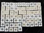 Roosevelt Dime Lot of 65, 90% Silver