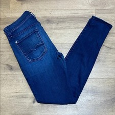 7 For All Mankind Dark Blue Skinny Jeans