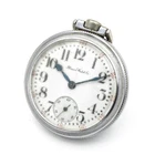 1915 Antique Illinois 17j 18s Grade 69 Model 6 51mm Men's Pocket Watch #WB5952-5
