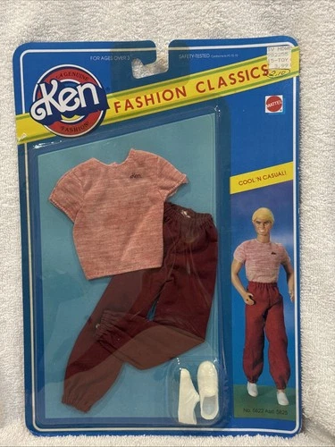 VINTAGE 1982 Mattel Ken Doll Fashion Classics #5822/Asst 5825 Cool N' Casual NIP