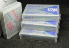 New  Sony and 3M Data Cartridge  8mm Tapes Lot of 4