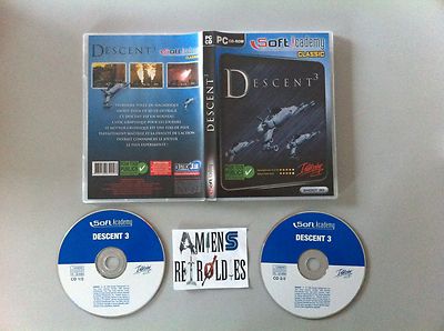 Descent 3 Sur PC, FPS Spatial, Interplay, Version FR, état Correct
