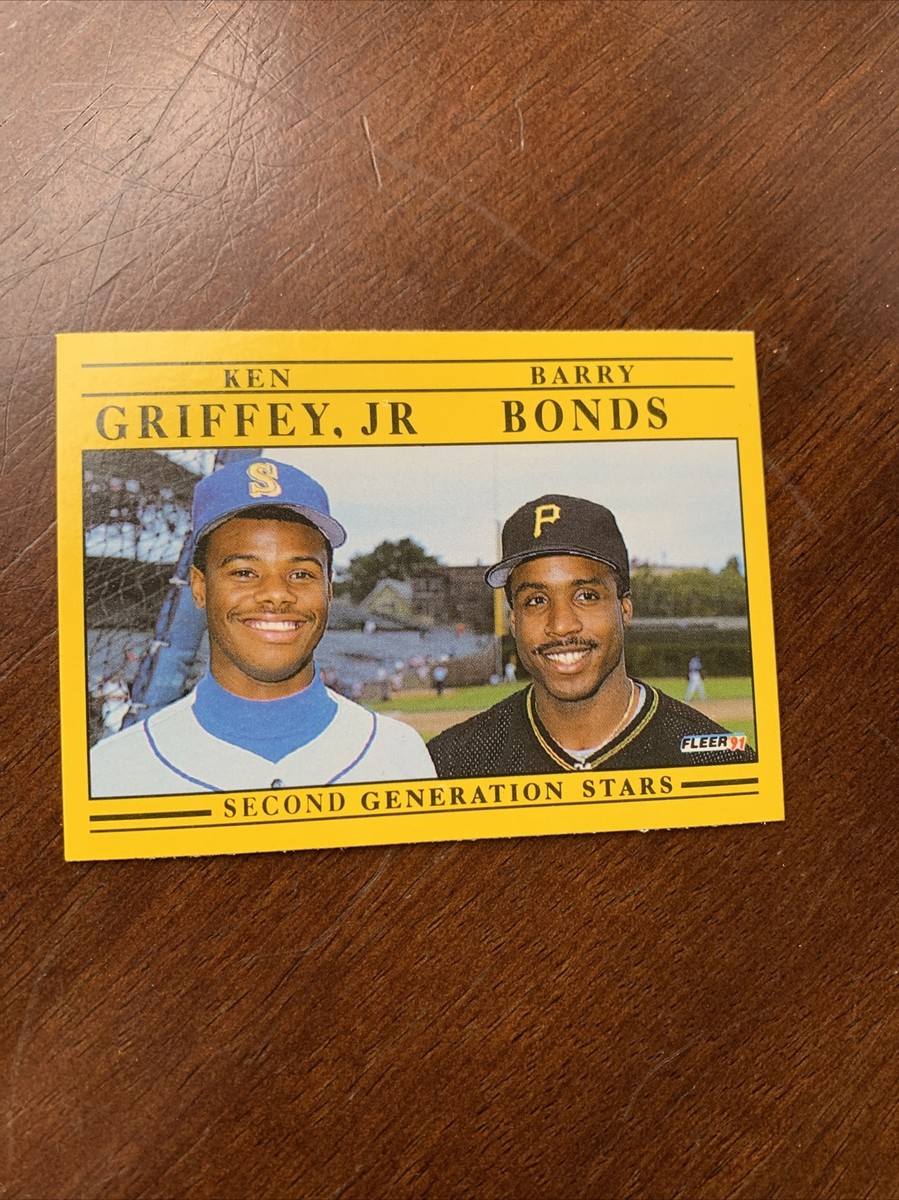 1991 Fleer - Ken Griffey Jr, Barry Bonds #710 for sale