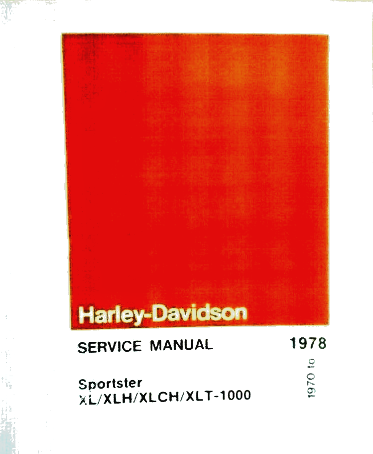 ハーレーダビッドソン サービスマニュアル 1970-1978