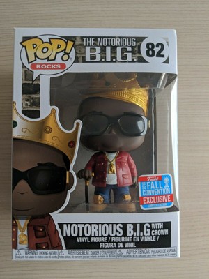 Funko pop! The Notorious B.i.G. with crown #82 NYCC ...