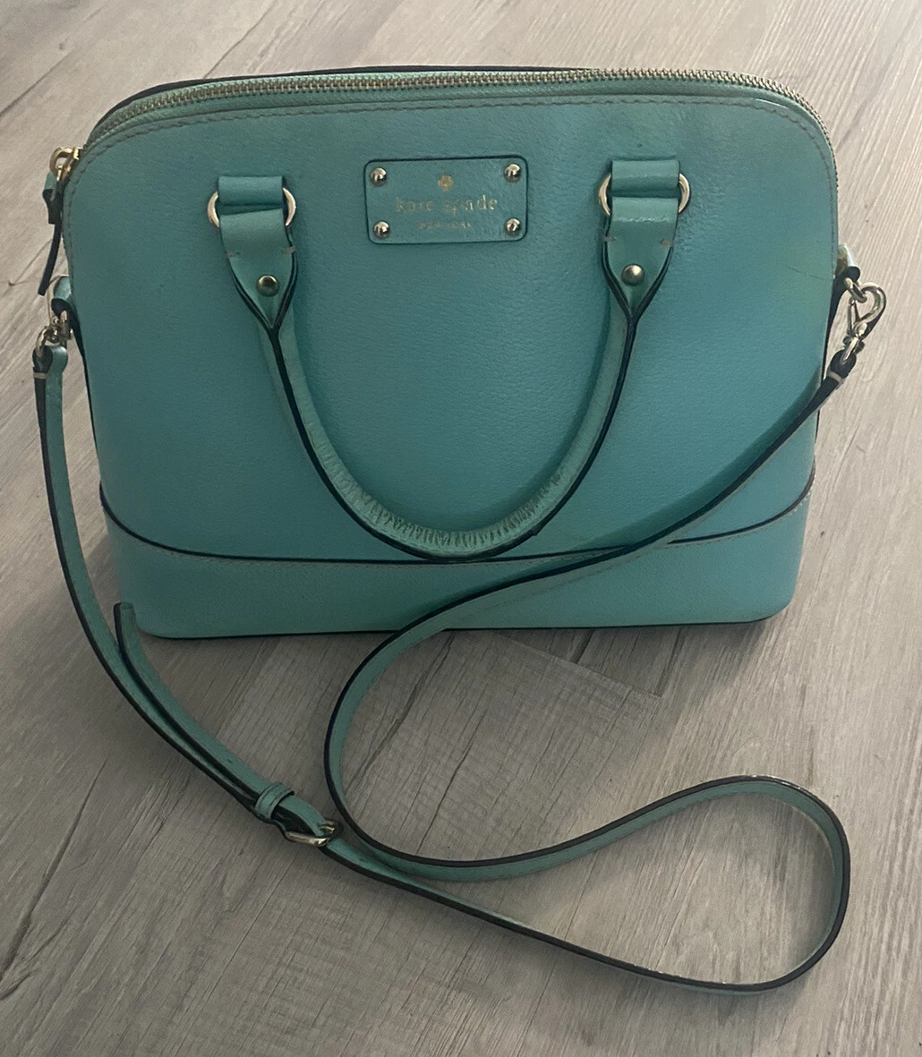 KATE SPADE Tiffany Blue Crossbody Satchel | eBay
