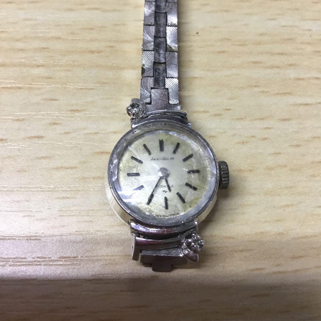 Women's SEIKO SOLAR 10-0820 Hand-wound 17 jewels, working Women's SEIKO SOLAR 10-0820 Hand-wound 17 jewels, working
