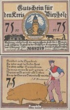 Banknoten Diepholz 1921 Notgeld: 273.3 a) 2. Bauer mit Schwein + Gans Notgeld Kr