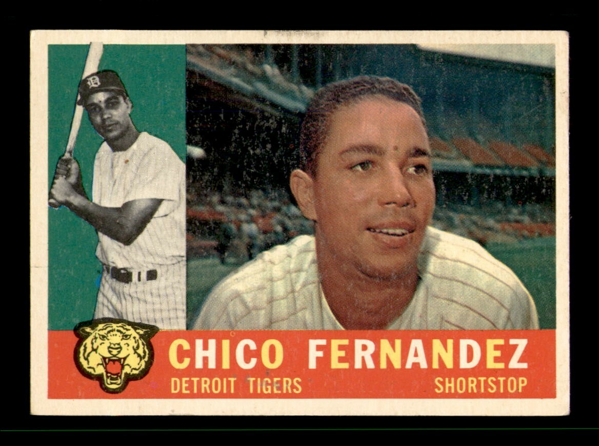1960 Topps Set Break #314 Chico Feranadez EX *OBGcards*