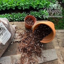 Potting Soil with Perlite & Worm Castings | Compost | 3L - 30L | Allgood Farm