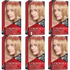 6-Revlon ColorSilk Beautiful Color 73 Champagne Blonde 1 Application Hair Color