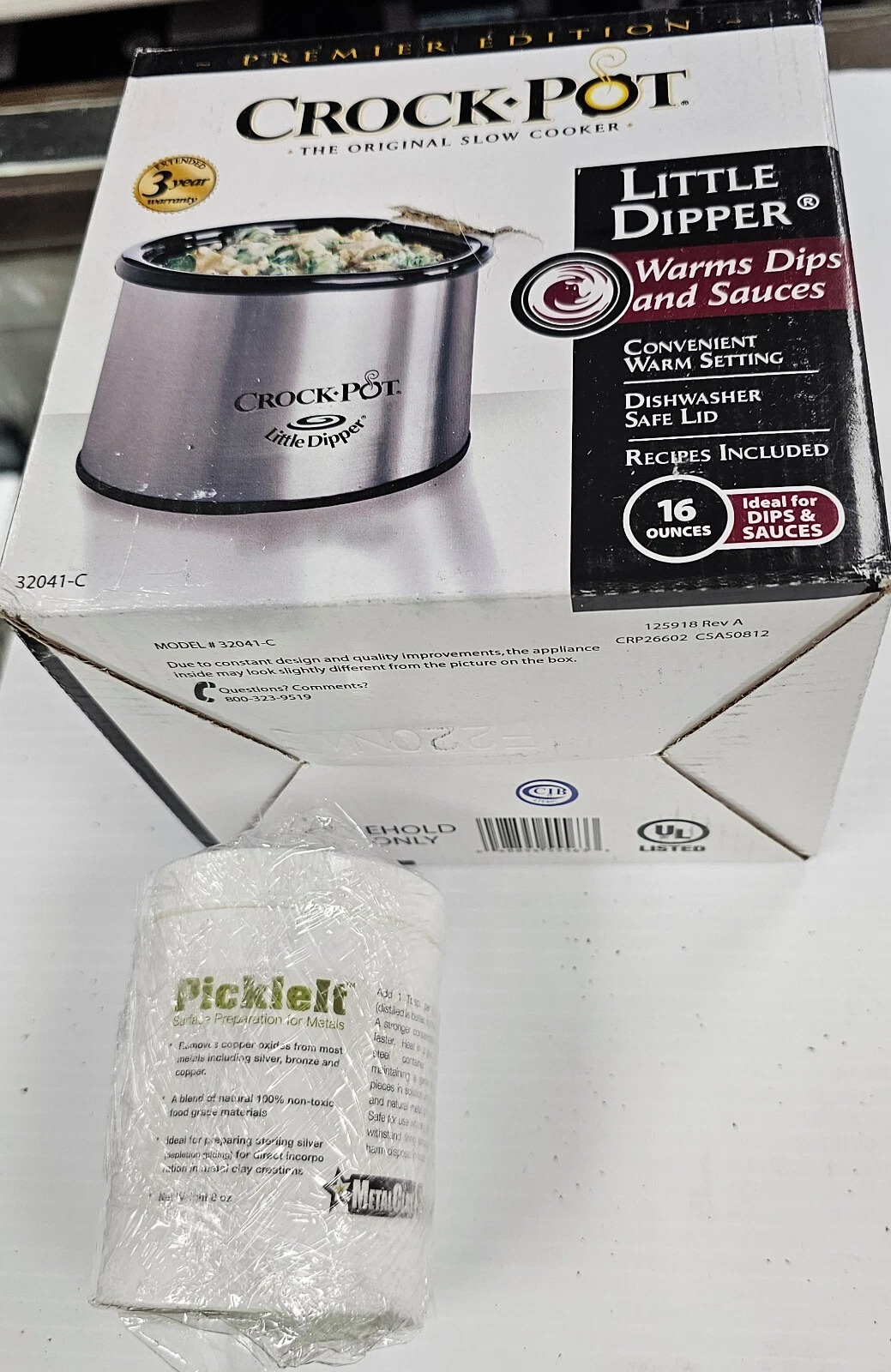 Crock-Pot Little Dipper 16oz Mini Warmer | New Open Box
