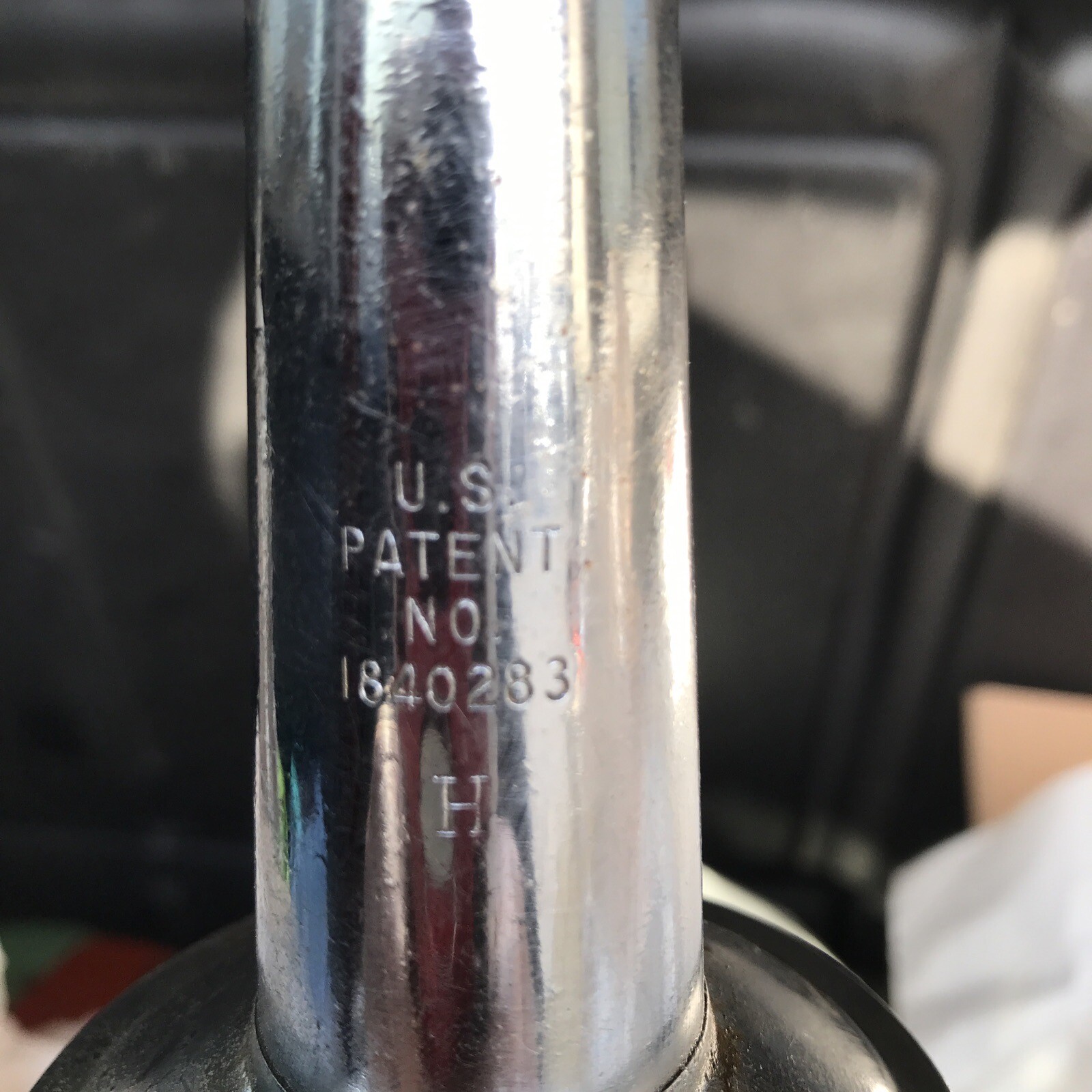 Standard ISOVIS Motor Oil Bottle Spout Cap Glass Vintage Style Gas