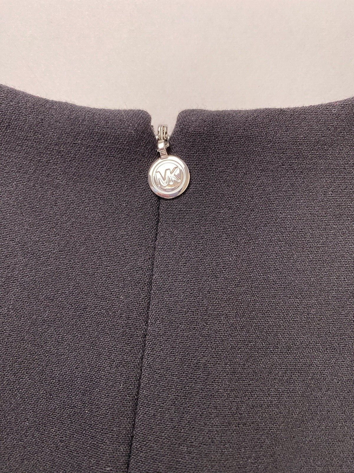 Michael Kors Women's Sleeveless Black Dress Size 6 Knee Length Missing Belt thumbnail 12